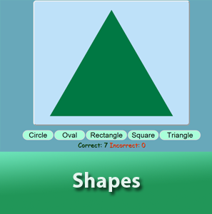 online math worksheets - Basic Shapes
