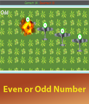 Math Game - Even or odd number