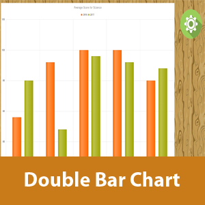 Vertical Double Bar Chart