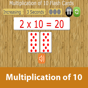 Multiplication of 10