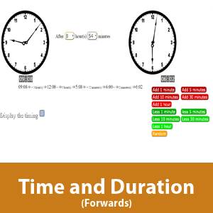 Time and Duration - Forwards